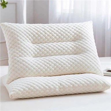 파쇄 된 라텍스 베개